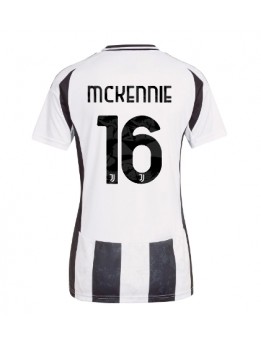 Juventus Weston McKennie #16 Zenski Domaci Dres 2024-25 Kratak Rukavima